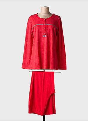 Pyjama rouge CANAT pour femme