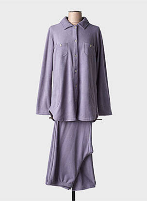 Pyjama violet CANAT pour femme