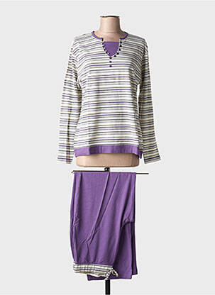 Pyjama violet HAJO pour femme