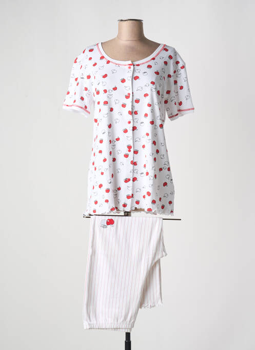 Pyjama blanc CANAT pour femme