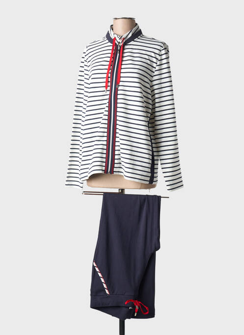 Pyjama bleu HAJO pour femme