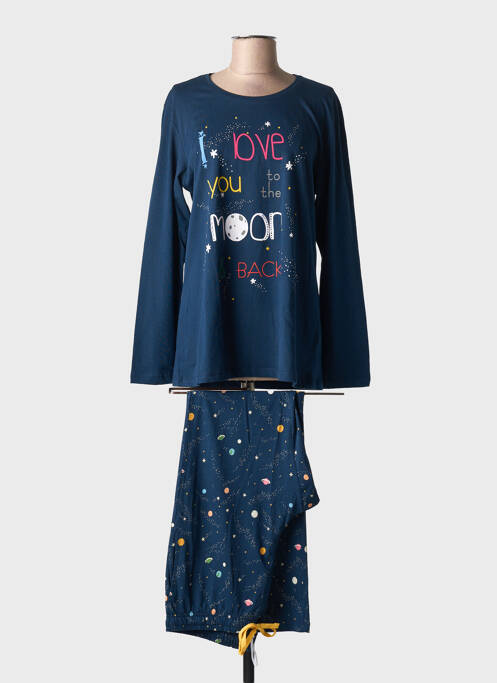 Pyjama bleu HAJO pour femme
