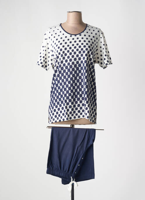 Pyjama bleu HAJO pour femme