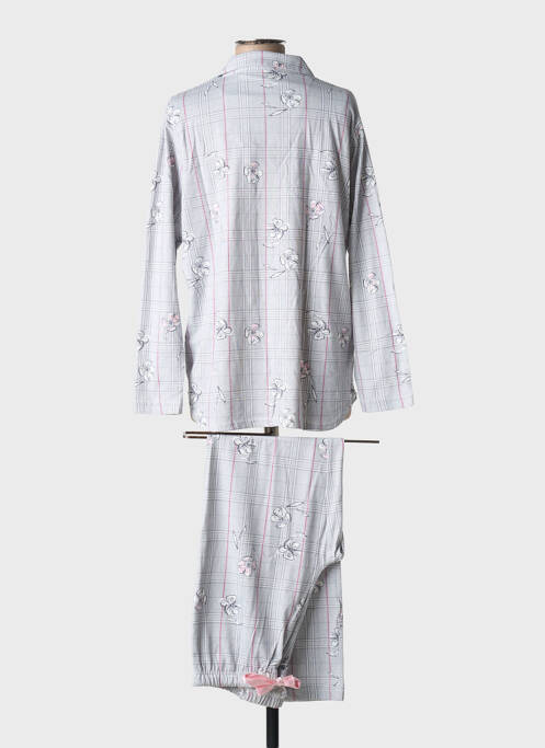 Pyjama gris HAJO pour femme