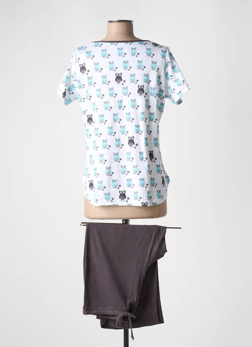 Pyjama marron CANAT pour femme