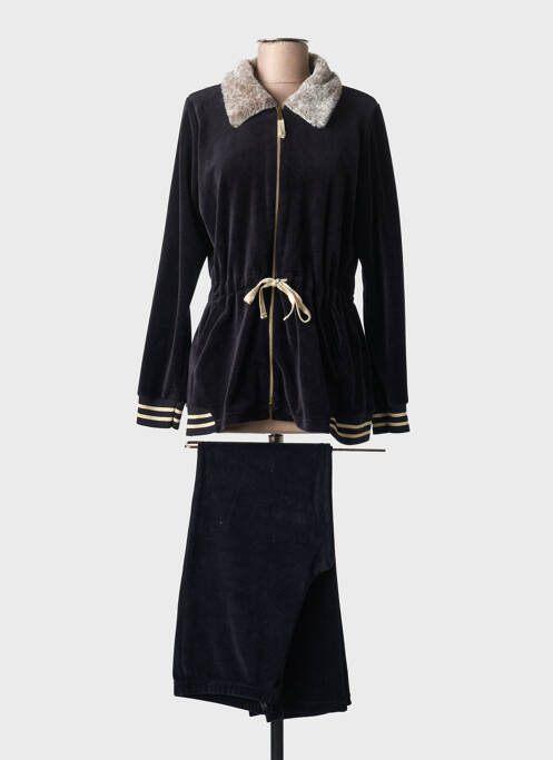 Pyjama noir CANAT pour femme