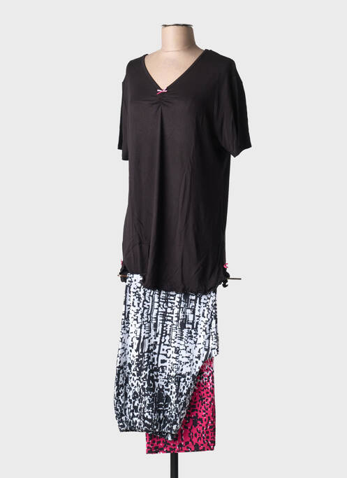 Pyjama noir HAJO pour femme