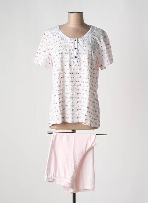 Pyjama rose CANAT pour femme