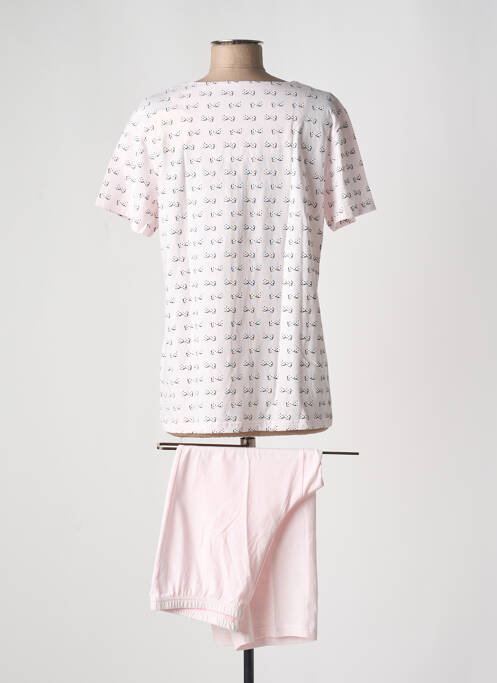 Pyjama rose CANAT pour femme
