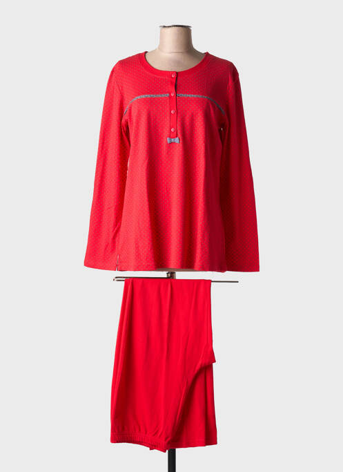 Pyjama rouge CANAT pour femme