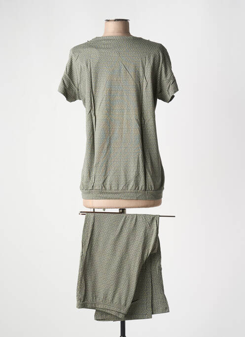 Pyjama vert CANAT pour femme