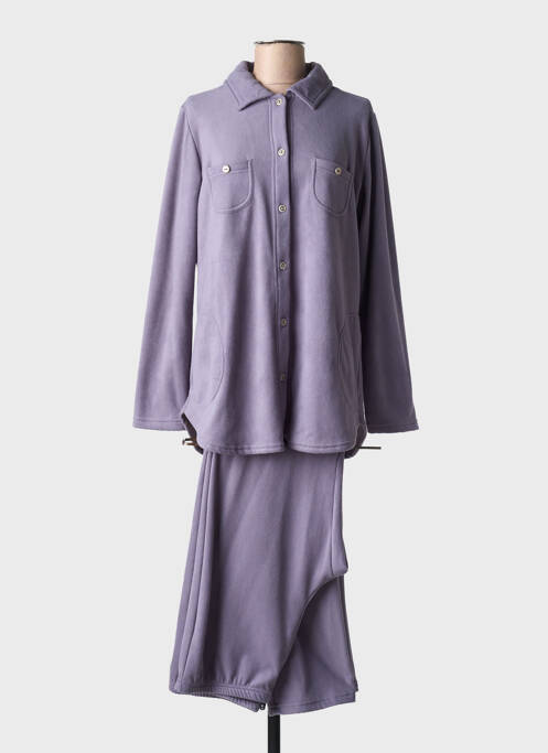 Pyjama violet CANAT pour femme