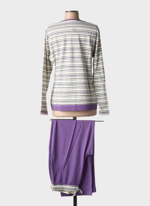 Pyjama violet HAJO pour femme