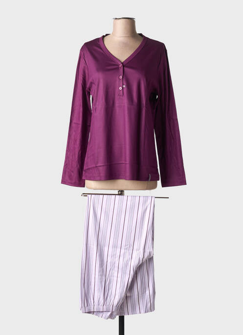 Pyjama violet MEY pour femme