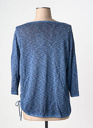 T-shirt manches 3/4 manches 3/4 bleu RABE femme