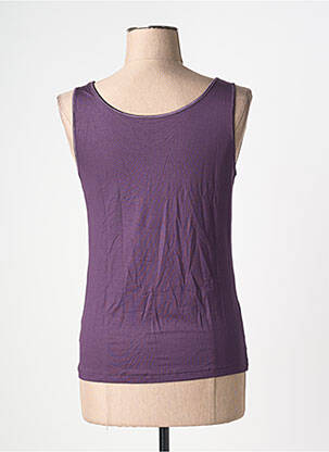 Top/caraco stretch violet MEY femme