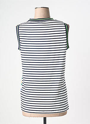 Débardeur stretch sans manche blanc JOY OF LIFE femme