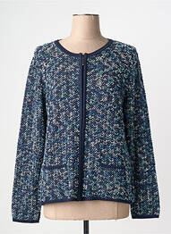 Veste casual col rond bleu RABE femme