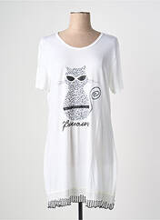 Chemise de nuit blanc HAJO femme seconde vue