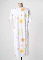 Chemise de nuit blanc PILL femme seconde vue