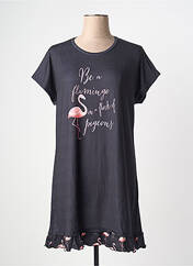 Chemise de nuit noir HAJO femme seconde vue