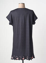 Chemise de nuit noir HAJO femme seconde vue
