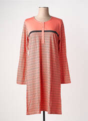 Chemise de nuit orange CANAT femme seconde vue