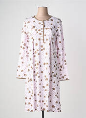 Chemise de nuit rose CANAT femme seconde vue