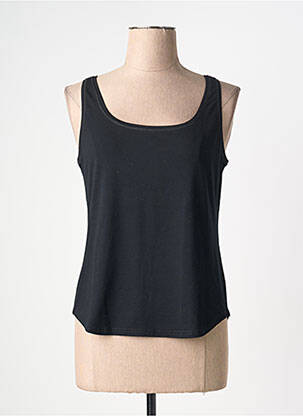 Débardeur noir CHRISTIAN MARRY femme