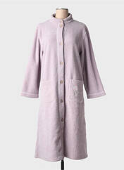 Robe de chambre violet CANAT femme seconde vue