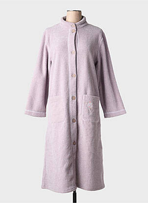 Robe de chambre violet CANAT femme