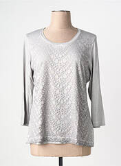 T-shirt gris RABE femme seconde vue