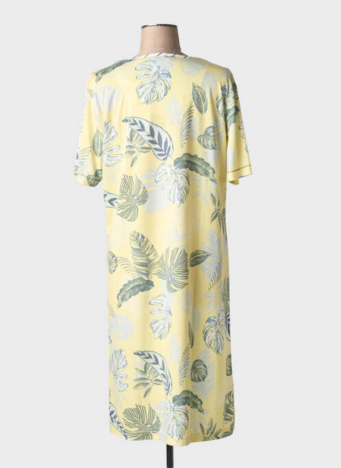 Chemise de nuit col v vert HAJO femme