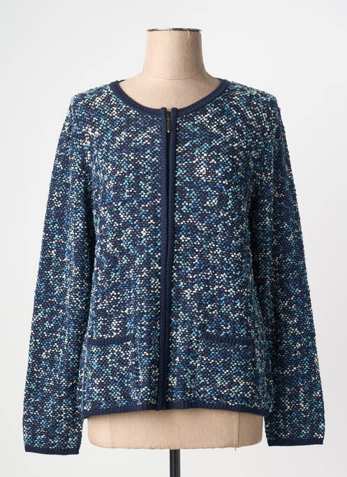 Veste casual col rond bleu RABE femme