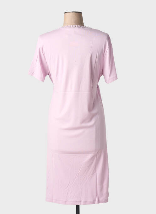 Chemise de nuit col v rose MEY femme