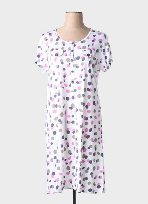 Chemise de nuit blanc CANAT femme