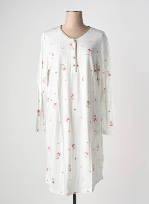 Chemise de nuit blanc HAJO femme