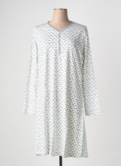 Chemise de nuit blanc HAJO femme
