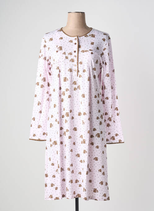 Chemise de nuit rose CANAT femme