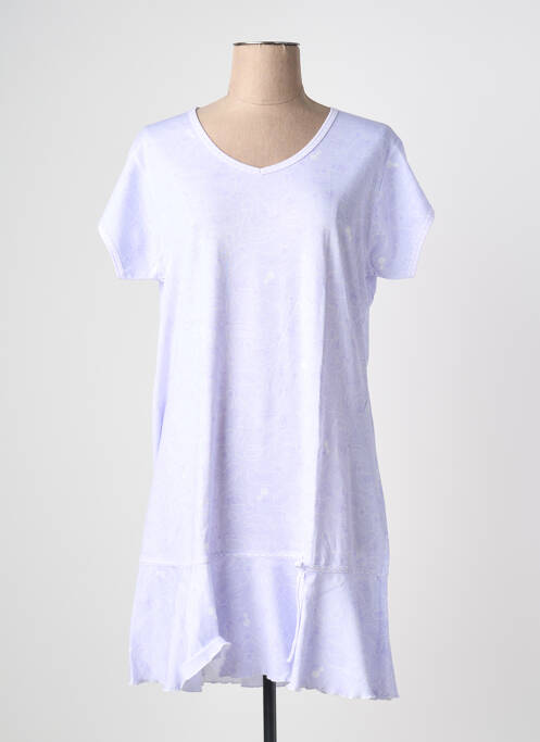 Chemise de nuit violet PILL femme
