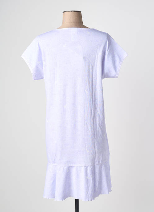 Chemise de nuit violet PILL femme