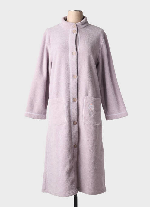 Robe de chambre violet CANAT femme