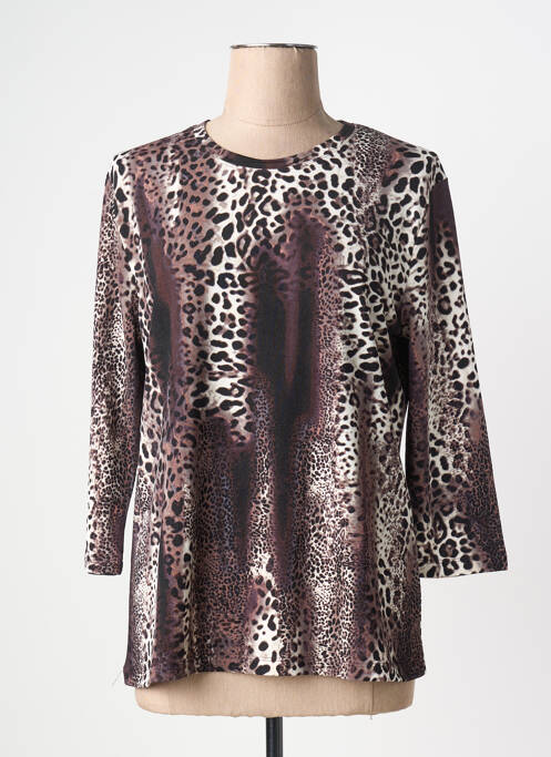 T-shirt marron HAJO femme