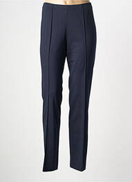 Pantalon slim taille élastique taille normale bleu BARBARA LEBEK femme