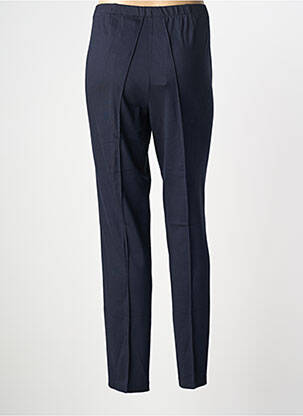 Pantalon slim taille élastique taille normale bleu BARBARA LEBEK femme
