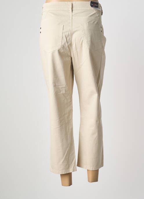 Pantalon 7/8 beige ANNA MONTANA femme