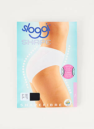 Culotte stretch noir SLOGGI femme