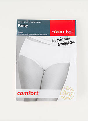 Culotte blanc CON-TA femme