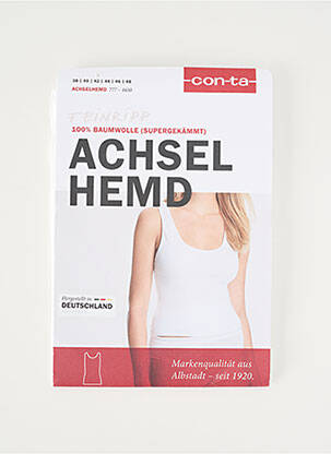 Top/Caraco blanc CON-TA femme