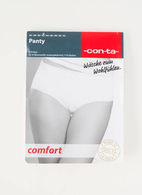 Culotte blanc CON-TA femme